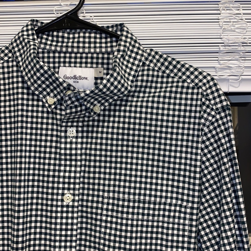 Checkered Button Up